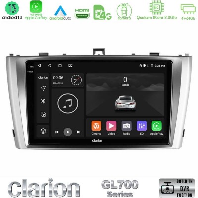 Clarion GL700 Series 8Core Android13 4+64GB Toyota Avensis T27 Navigation Multimedia Tablet 9