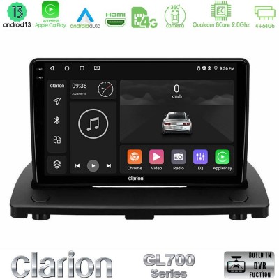 Clarion GL700 Series 8Core Android13 4+64GB Volvo XC90 2006-2014 Navigation Multimedia Tablet 9