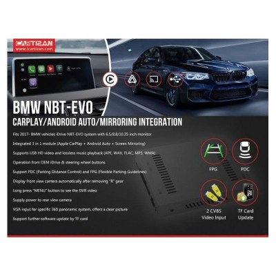 Mercedes NTG4.5 Wireless CarPlay/Android Auto Interface & Camera In